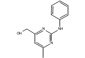 (4-Cyclopropylmethoxy-pyrimidin-2-yl)-methanol structure, CAS 1245643-78-0