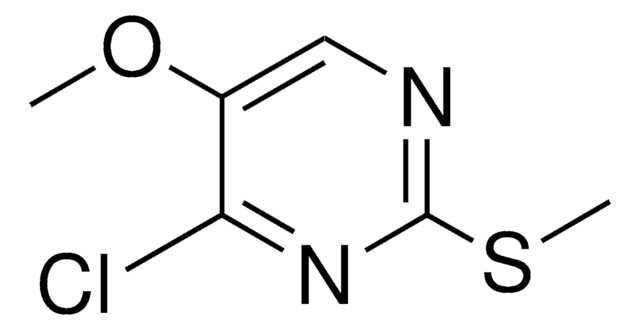 2-Chloro-4-methoxy-5-nitro-pyrimidine structure, CAS 282102-07-2