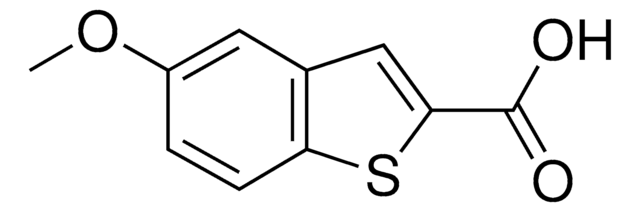 5-methoxybenzo[b]thiophene-2-carboxylicacid structure, CAS 23046-02-8