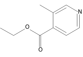 3-Methylisonicotinicacidethylester structure, CAS 58997-11-8