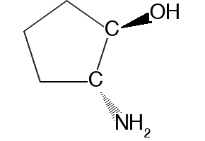 (1R,2R)-2-aminocyclopentanecarboxylicacid structure, CAS 40482-05-1