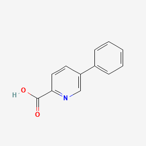 5-Phenylpyridine-2-carboxylicacid structure, CAS 75754-04-0