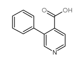 3-Phenylpyridine-4-carboxylicacid structure, CAS 104096-15-3