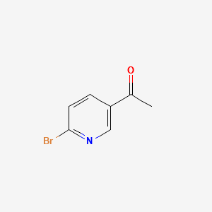1-(6-Bromo-pyridin-3-yl)-ethanone structure, CAS 139042-59-4