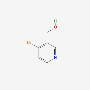 (4-Bromo-pyridin-3-yl)-methanol structure, CAS 197007-87-7
