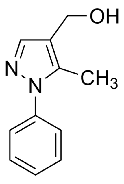 (5-methyl-1-phenyl-1H-pyrazol-4-yl)methanol structure, CAS 153863-35-5