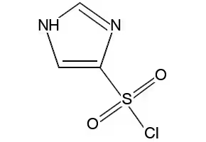 1H-imidazole-4-sulfonylchloride structure, CAS 58767-51-4