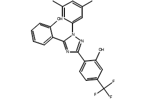 1-(3,5-dimethylphenyl)-1H-1,2,4-triazole-3-carboxylicacid structure, CAS 1245644-75-0