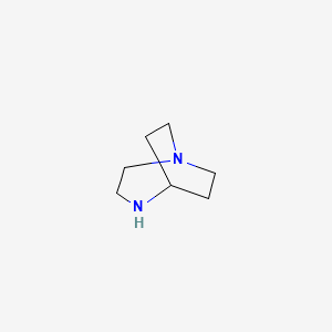 1,4-Diaza-bicyclo[3.2.2]nonane structure, CAS 754966-62-6