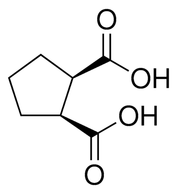cis-cyclopentane-1,2-dicarboxylicacid structure, CAS 1461-96-7