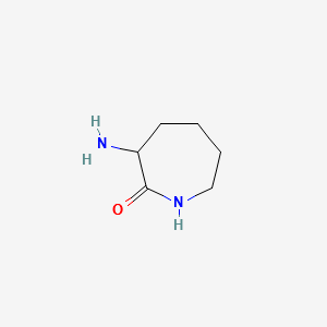 2H-Azepin-2-one,3-aminohexahydro- structure, CAS 671-42-1