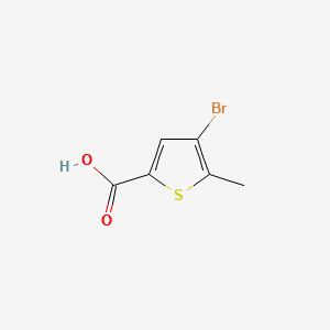 4-bromo-5-methylthiophene-2-carboxylicacid structure, CAS 29421-99-6