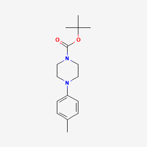 tert-butyl4-p-tolylpiperazine-1-carboxylate structure, CAS 681482-19-9