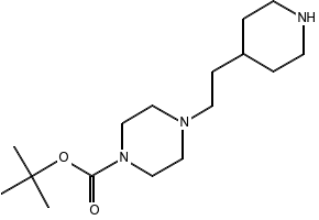 benzyl4-(1-(tert-butoxycarbonyl)piperidin-4-yl)piperazine-1-carboxylate structure, CAS 177276-40-3