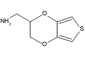 Pyridine,2-(2,3-dihydrothieno[3,4-b]-1,4-dioxin-5-yl)- structure, CAS 925674-61-9