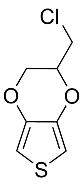 Thieno[3,4-b]-1,4-dioxin,2-(bromomethyl)-2,3-dihydro- structure, CAS 897922-06-4