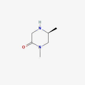 (S)-1,5-dimethylpiperazin-2-one structure, CAS 1068149-94-9