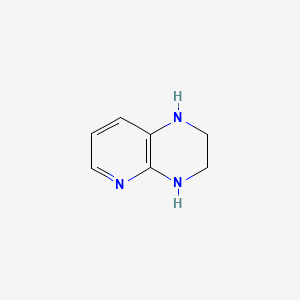 Pyrido[2,3-b]pyrazine,1,2,3,4-tetrahydro- structure, CAS 35808-40-3