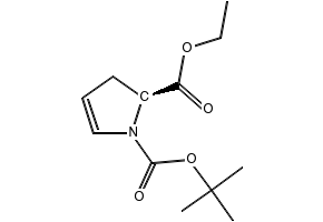 (S)-1-Boc-2,3-dihydro-2-pyrrolecarboxylicacidethylester structure, CAS 178172-26-4