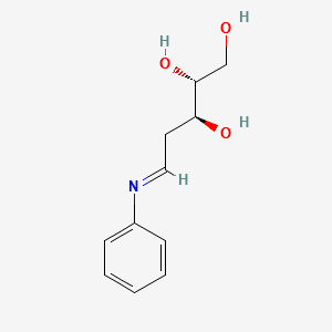 N-Phenyl-2-deoxy-D-glucosylamine structure, CAS 136207-41-5