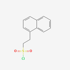 2-(1-naphthyl)ethanesulfonylchloride structure, CAS 104296-63-1