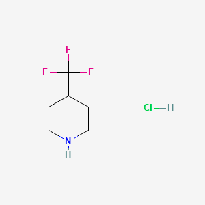 4-(Trifluoromethyl)piperidinehydrochloride structure, CAS 155849-49-3