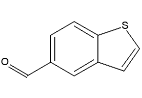 Benzo[b]thiophene-5-carbaldehyde structure, CAS 10133-30-9