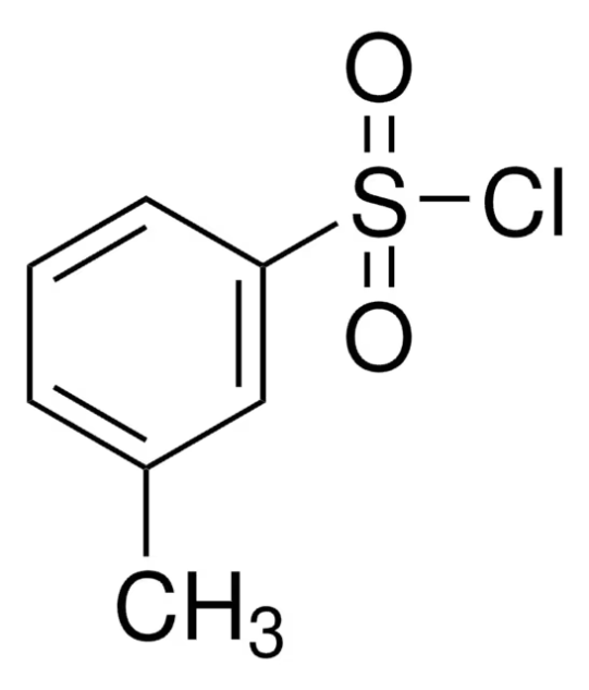 3-methylbenzenesulfonylchloride structure, CAS 1899-93-0