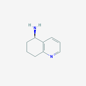 (R)-5,6,7,8-Tetrahydroquinolin-5-amine structure, CAS 911825-73-5