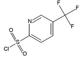 5-(trifluoromethyl)pyridine-2-sulfonylchloride structure, CAS 174485-72-4