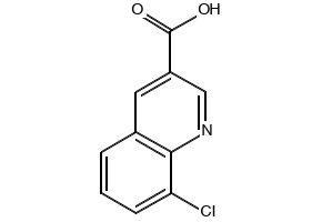 8-Chloroquinoline-3-carboxylicacid structure, CAS 71082-54-7