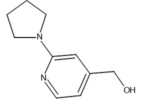 (1-Pyridin-2-ylmethylpiperidin-4-yl)methanol structure, CAS 914349-21-6