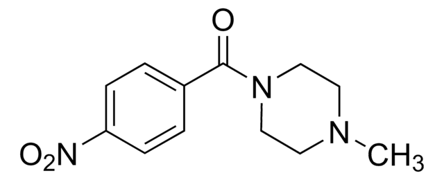 1-methyl-4-(4-nitrobenzyl)piperazine structure, CAS 70261-81-3