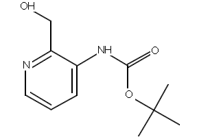 (2-Hydroxymethyl-pyridin-3-yl)-carbamicacidtert-butylester structure, CAS 824429-51-8