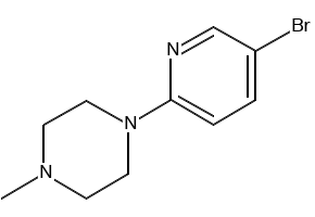 1-(5-bromopyridin-2-yl)-4-methylpiperazine structure, CAS 364794-58-1