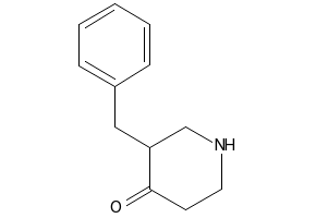 3-benzylpiperidin-4-one structure, CAS 497080-76-9