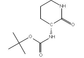 tert-butyl6-oxopiperidin-3-ylcarbamate structure, CAS 1245646-80-3
