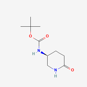 (R)-tert-butyl6-oxopiperidin-3-ylcarbamate structure, CAS 172913-96-1