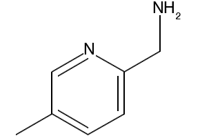 (5-Methylpyridin-2-yl)methanamine structure, CAS 45715-08-0
