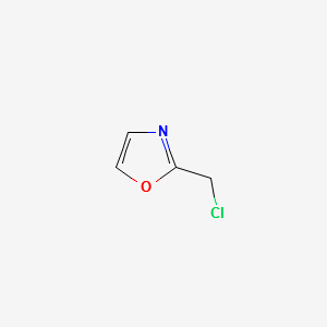 2-Chloromethyl-oxazole structure, CAS 185246-17-7