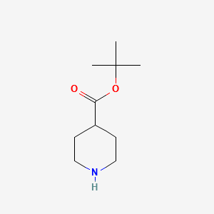 4-Piperidinecarboxylicacidt-butylesterHCl structure, CAS 138007-24-6