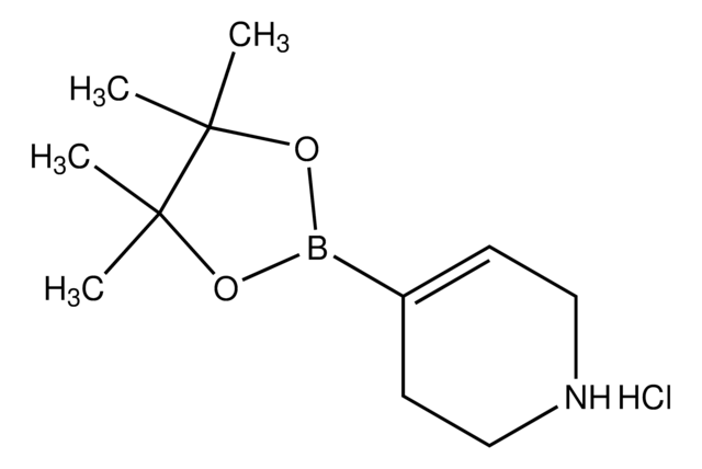 4-(4,4,5,5-Tetramethyl-1,3,2-dioxaborolan-2-yl)-1,2,3,6-tetrahydropyridinehydrochloride structure, CAS 1121057-75-7
