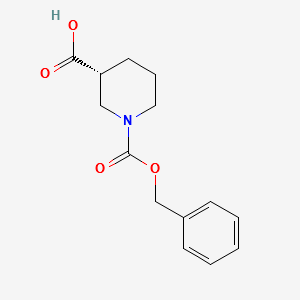 (R)-Piperidine-1,3-dicarboxylicacid1-benzylester structure, CAS 160706-62-7