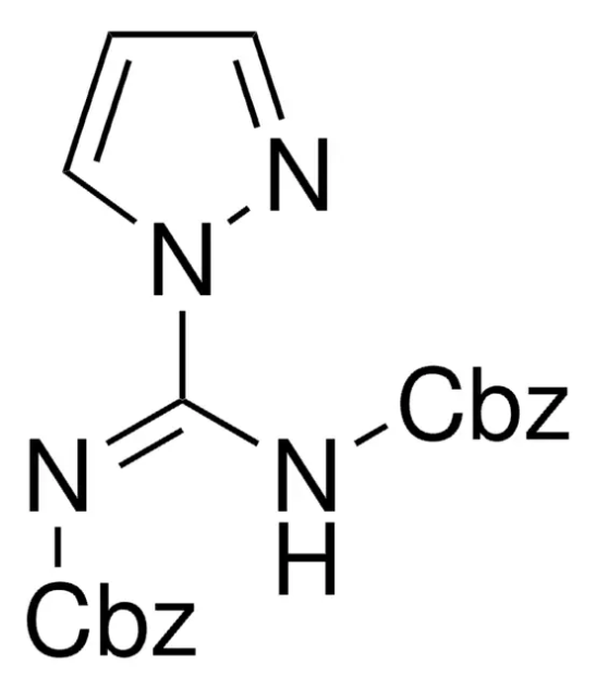 N-Z-1H-pyrazole-1-Carboxamidine structure, CAS 152120-62-2