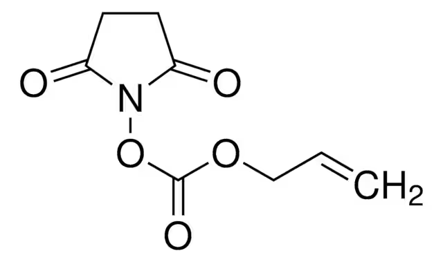 ALOC-OSUAllyloxycarbonylsuccinimidylester structure, CAS 135544-68-2