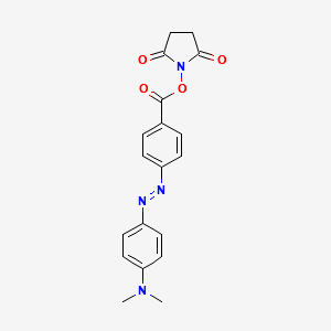 4-[4-(Dimethylamino)phenylazo]benzoicacidN-succinimidylester structure, CAS 146998-31-4