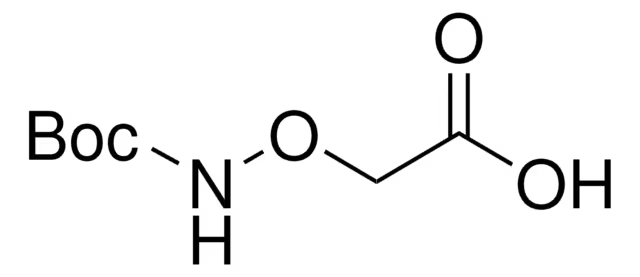 tert-Boc-aminooxyaceticacid structure, CAS 42989-85-5
