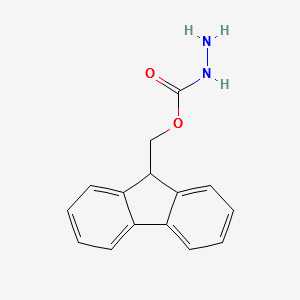 9-Fluorenylmethylcarbazate structure, CAS 35661-51-9