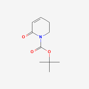 tert-Butyl2-oxo-5,6-dihydropyridine-1(2H)-carboxylate structure, CAS 128372-89-4