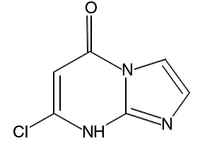 7-chloroimidazo[1,2-c]pyrimidin-5(1H)-one structure, CAS 1070972-32-5